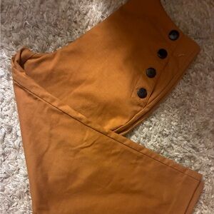 Ann Taylor Vibrant Orange Trousers